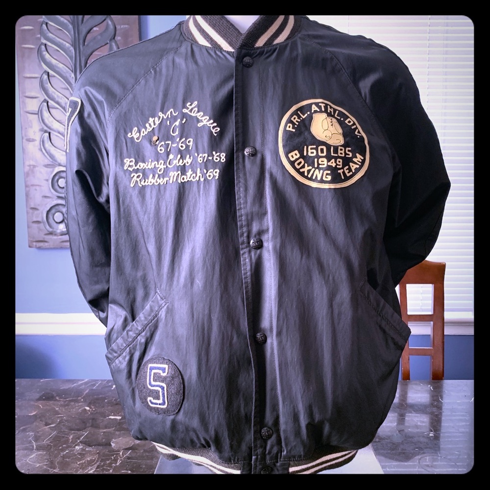 Ralph Lauren Polo New York Boxing Varsity Jacket
